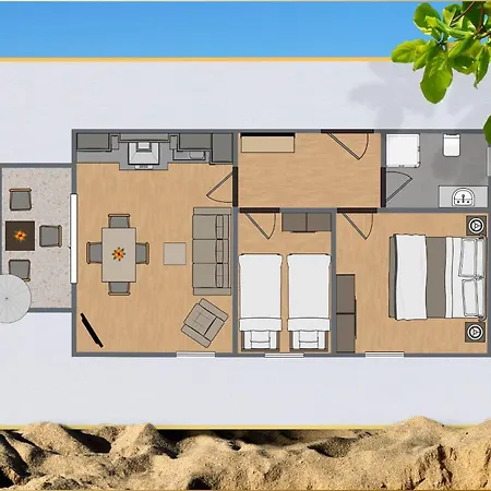 Ostseeglueck App Morgensonne 公寓 洛丁